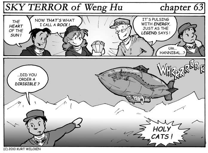 SKY TERROR of Weng Hu:  Chapter 63 — Danger In the Air
