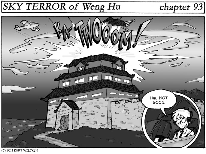 SKY TERROR of Weng Hu:  Chapter 93 — A Little Off the Top