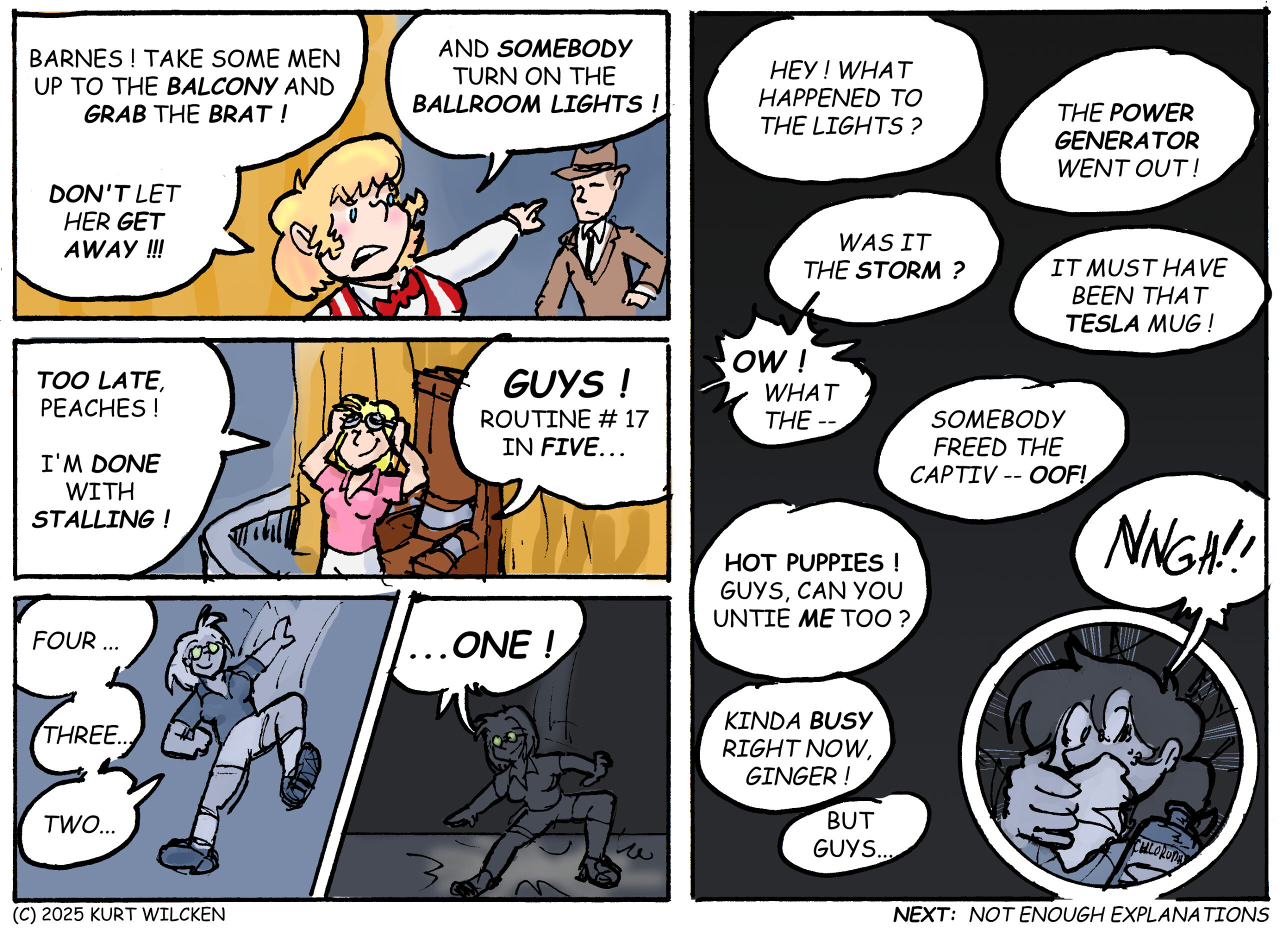 DANGER CAY:  Chapter 114 — Lights Out