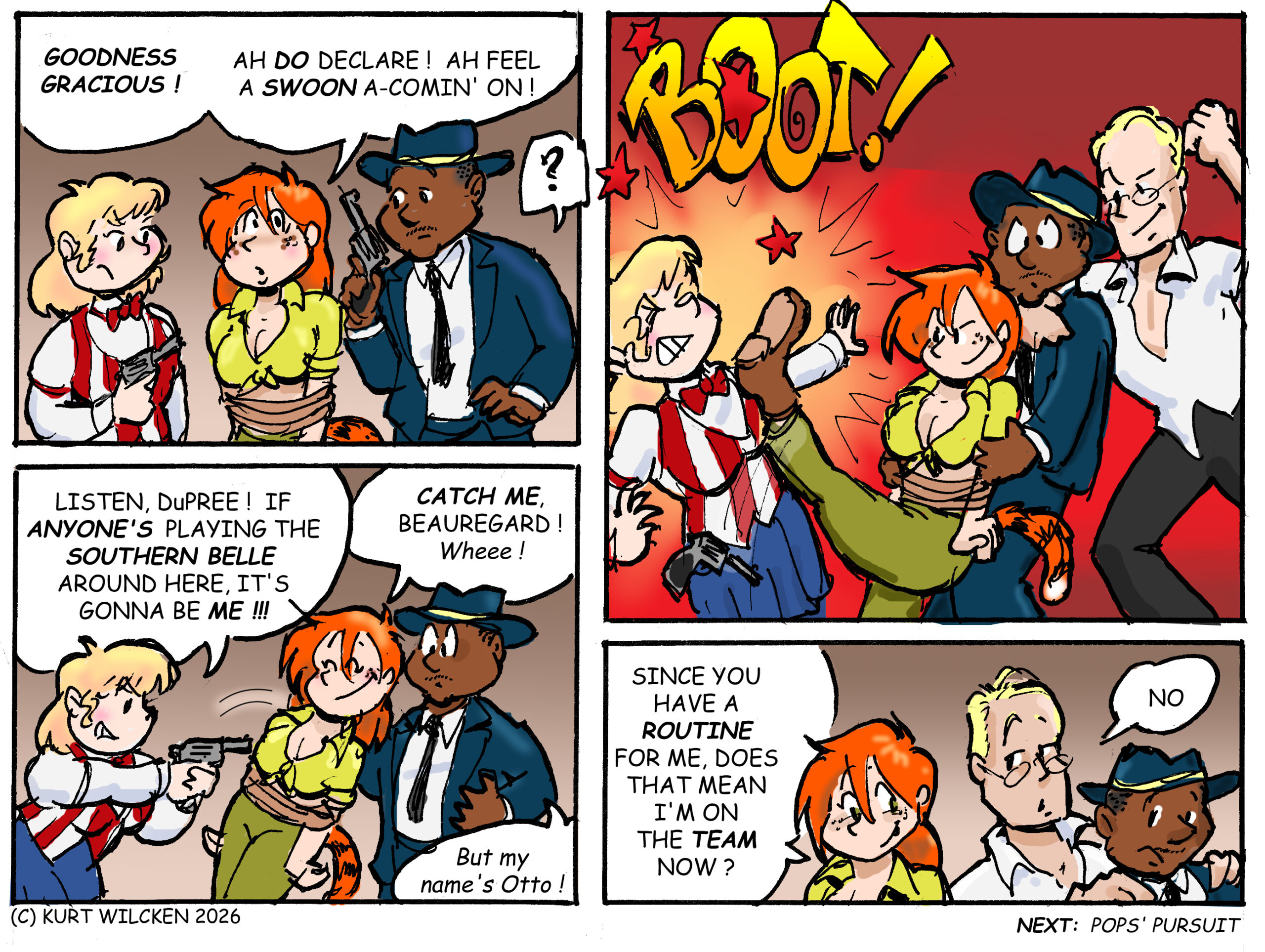 DANGER CAY:  Chapter 126 — Ginger Strikes !